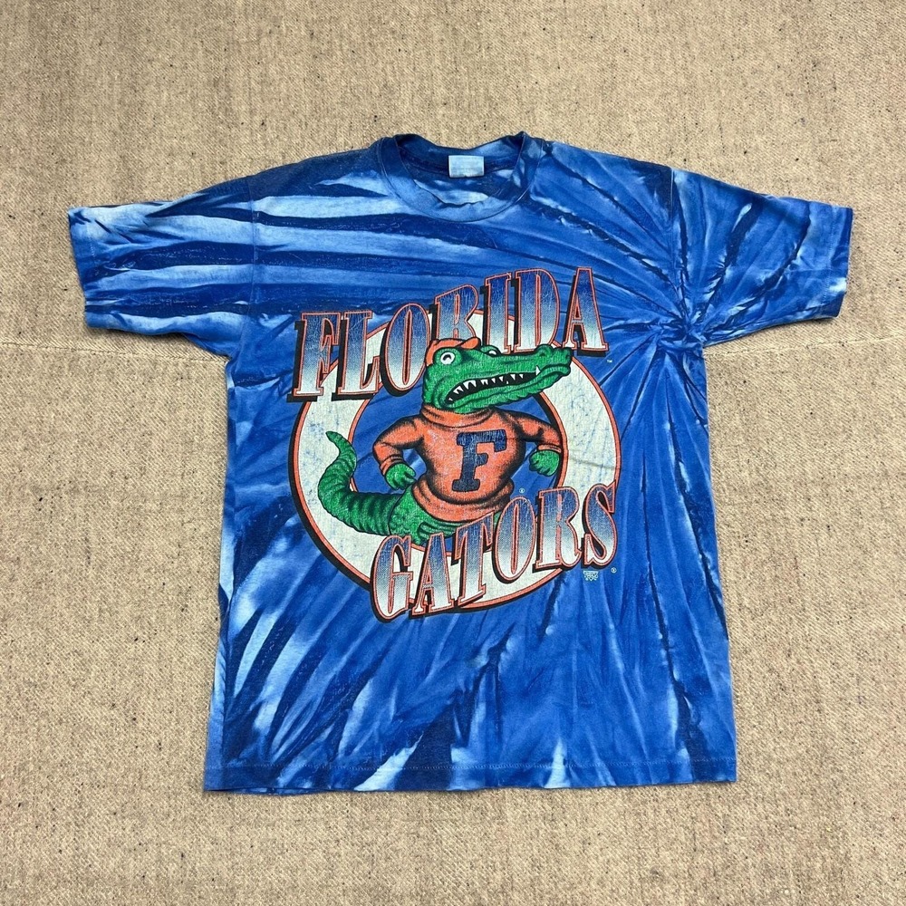 Vintage Florida Gators Shirt Mens Large Blue 1990s NCAA Football‎